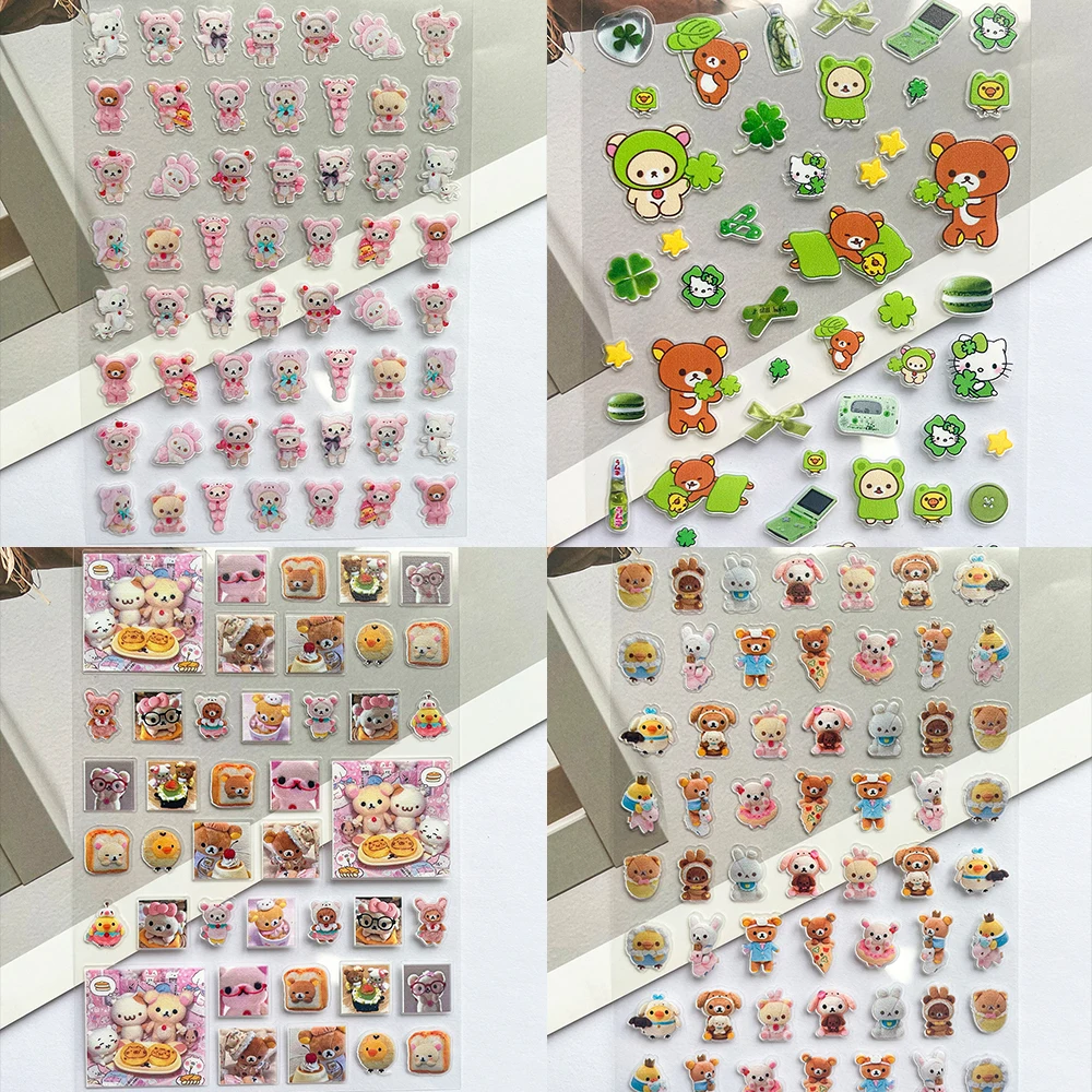 Phone Accessories Poster - Mini Kawaii Rilakkuma Pvc Poster Goods