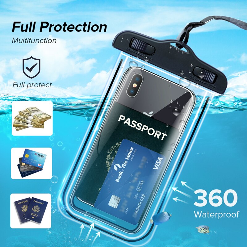 Phone Accessories Design - IP68 Universal Waterproof Phone Cases Bag