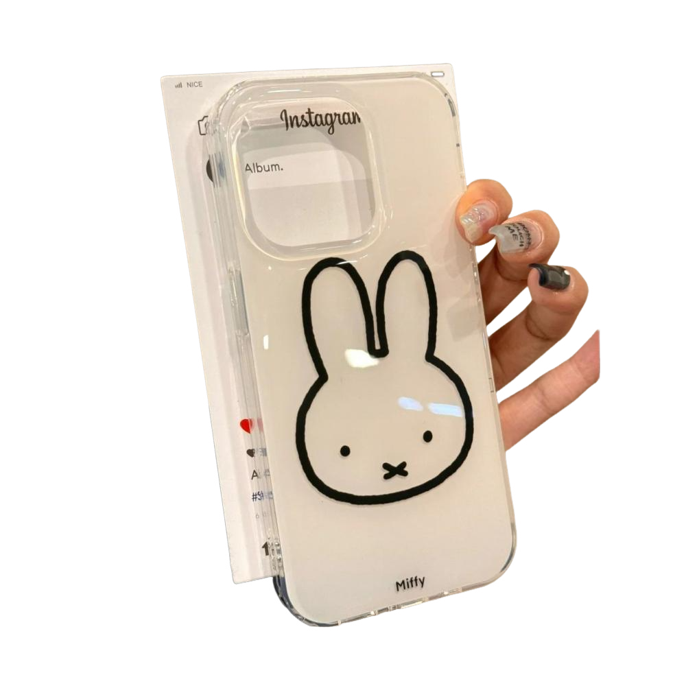 Miffy kawaii line Miffy Rabbit – Phone Accessories Background recenzja i cena
