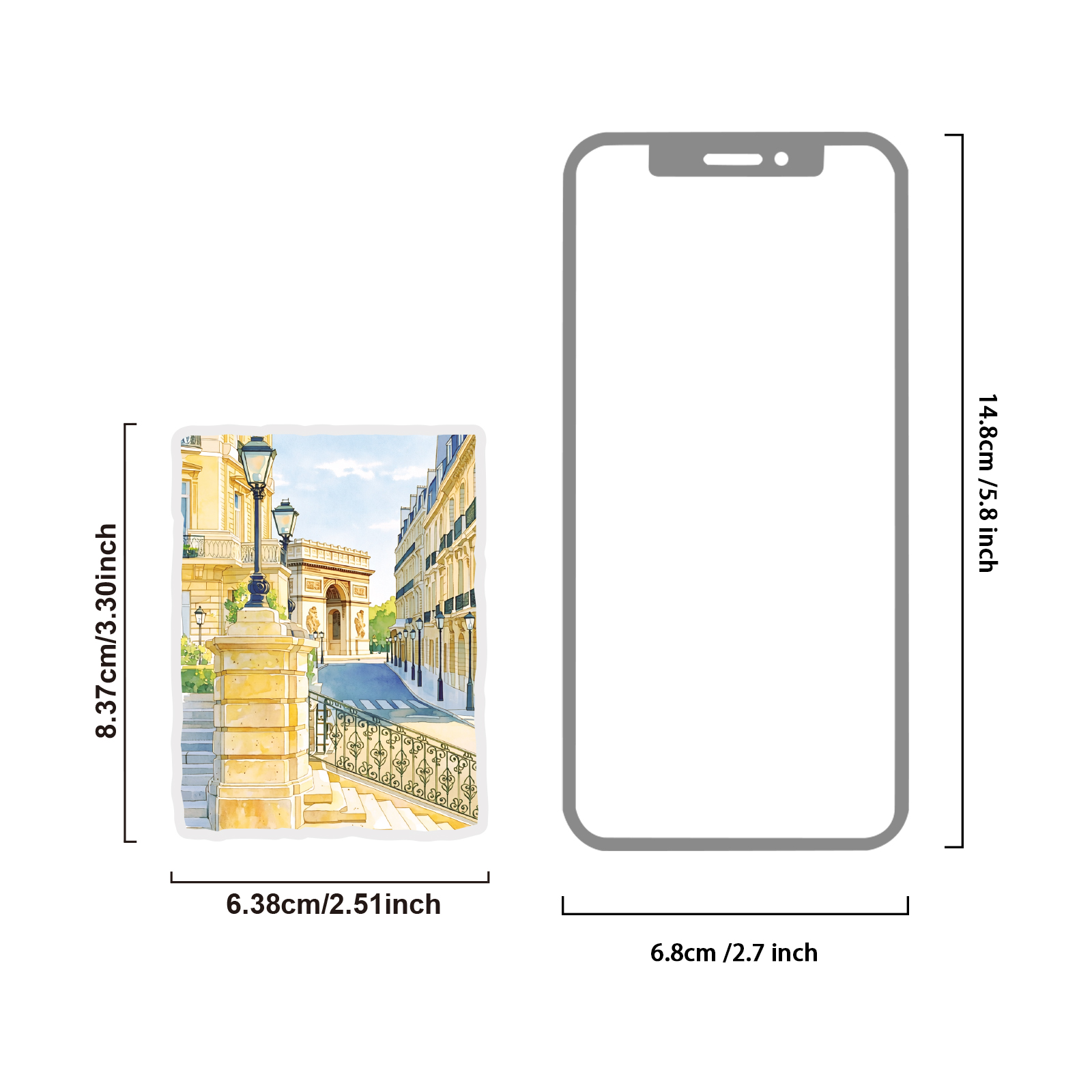 Etori Life Healing Watercolor  – Phone Accessories Poster recenzja i cena