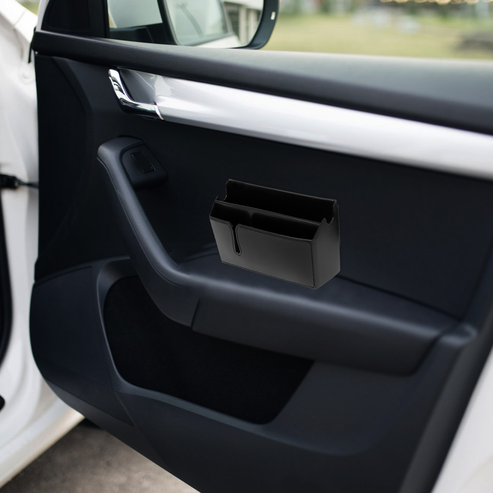 2Pcs Durable PVC Car Organizer – Phone Accessories Design recenzja i cena