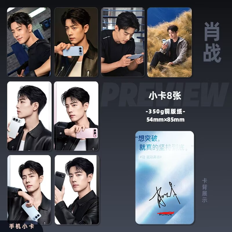 Xiao Zhan's mobile phone endor – Phone Accessories Poster recenzja i cena