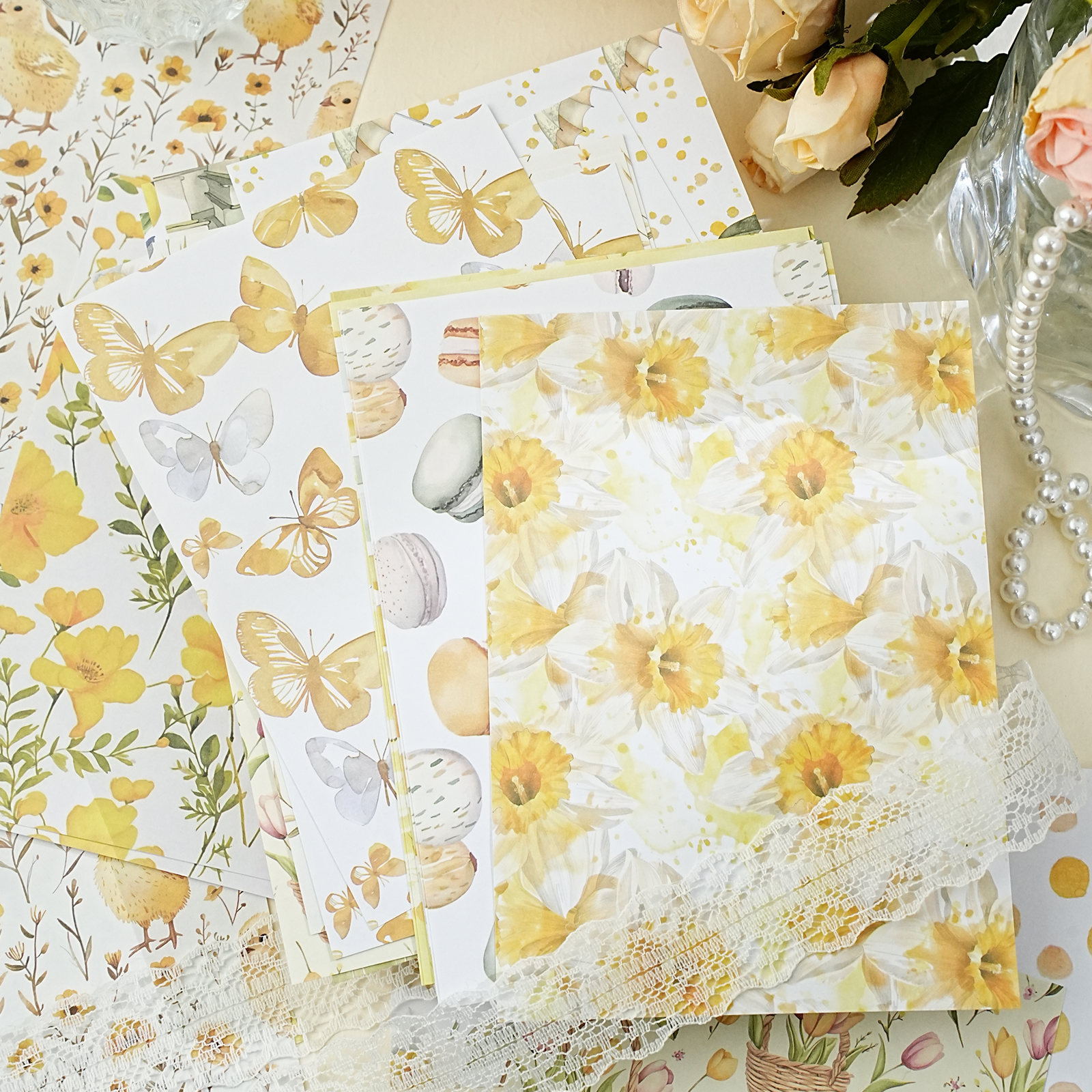 Etori Life Apricot Yellow Flow – Phone Accessories Background recenzja i cena