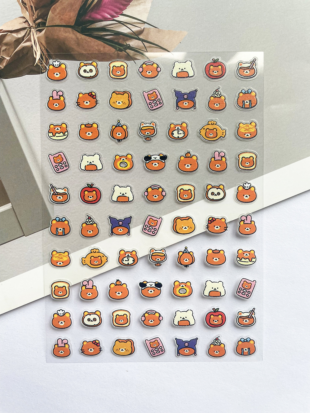Kawaii Pvc Mini Friend Rilakku – Phone Accessories Poster recenzja i cena