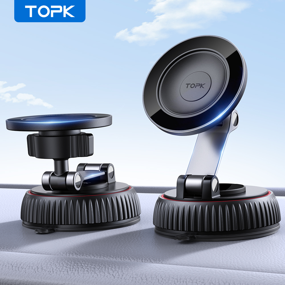 TOPK Magnetic Car Phone Mount  – Phone Accessories Website recenzja i cena
