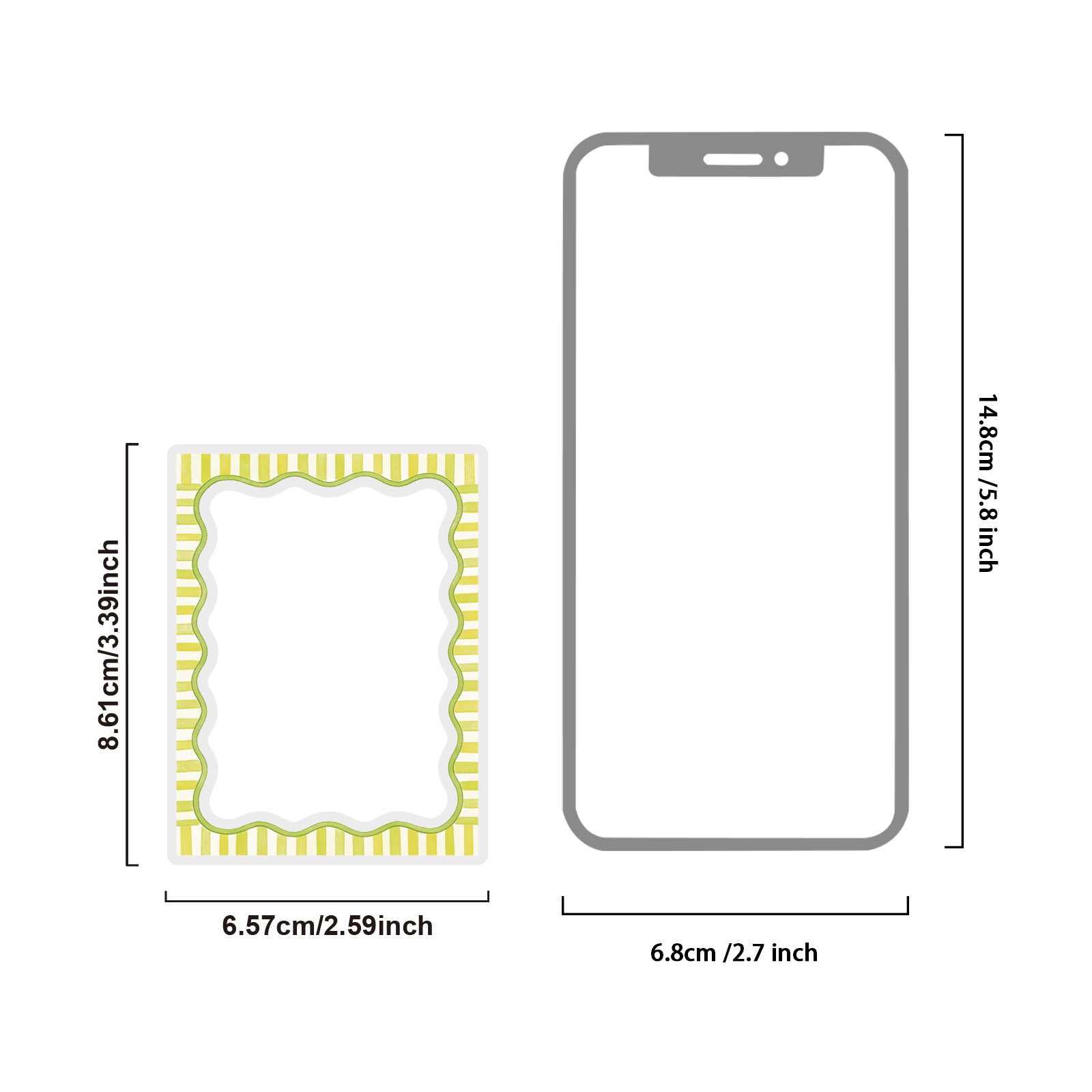 Etori Life Fresh Green Border  – Phone Accessories Poster recenzja i cena