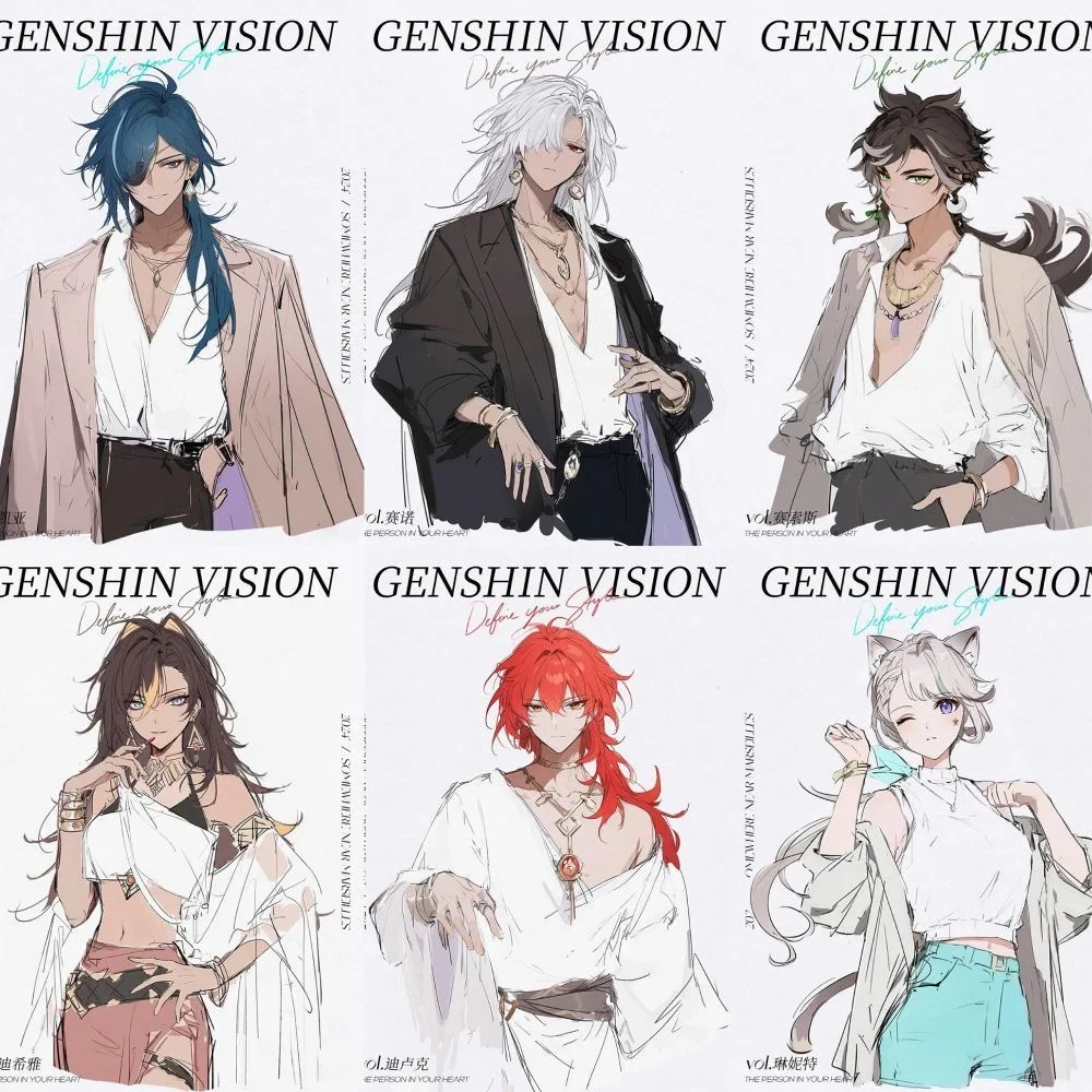 180 Genshin Impact posters, st – Phone Accessories Poster recenzja i cena