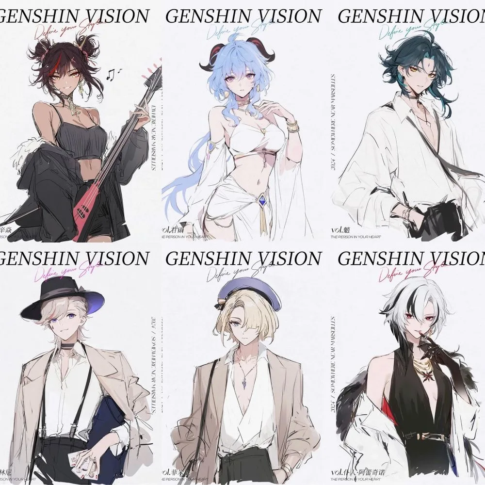 180 Genshin Impact posters, st – Phone Accessories Poster recenzja i cena