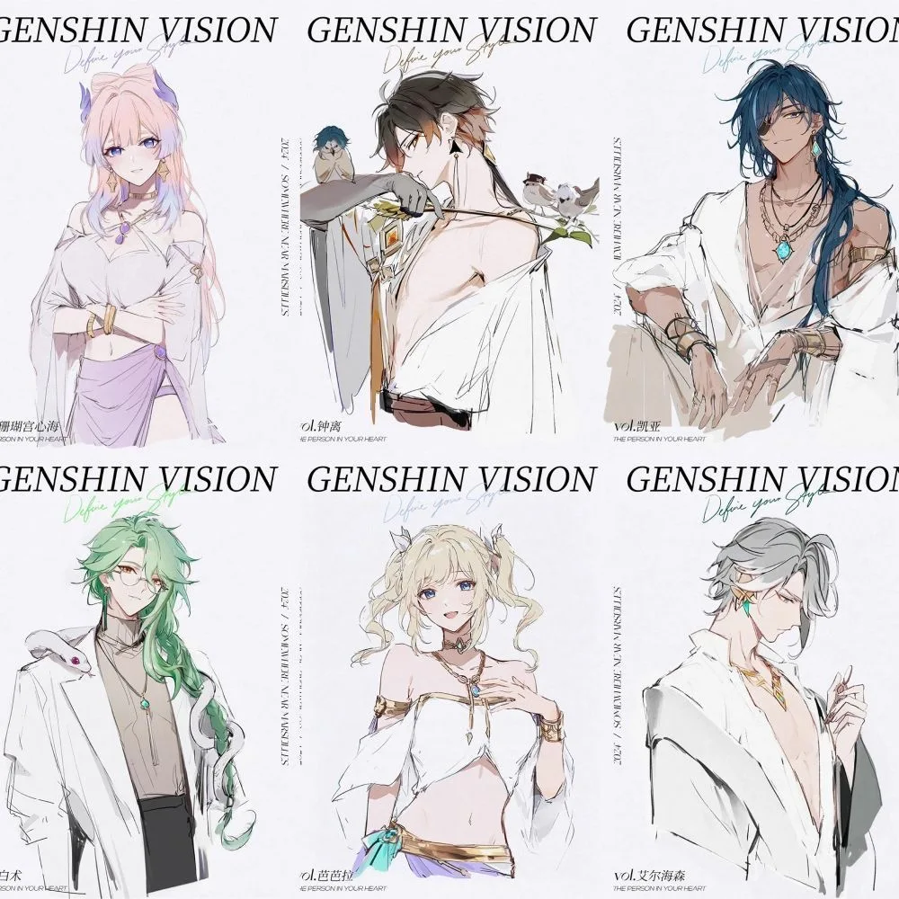180 Genshin Impact posters, st – Phone Accessories Poster recenzja i cena