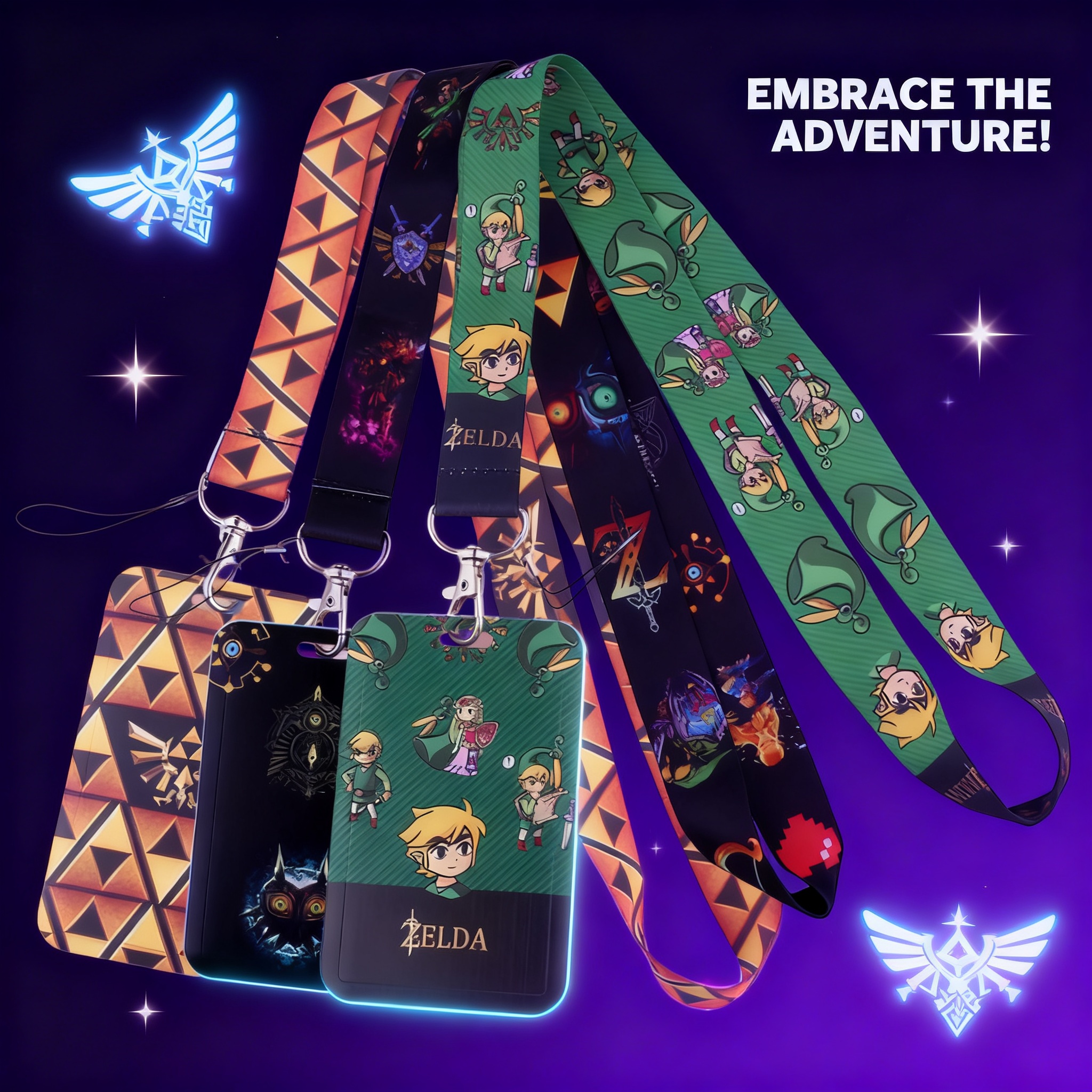 Cartoon Game Lanyards for Key  – Phone Accessories Website recenzja i cena